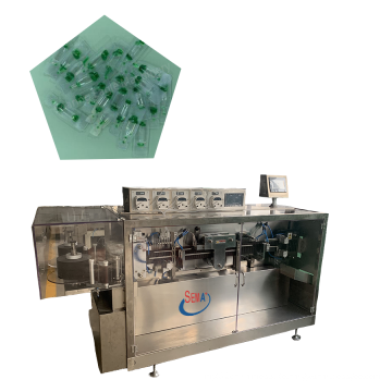 Automatic buffer small-dose ampoule filling and sealing machine